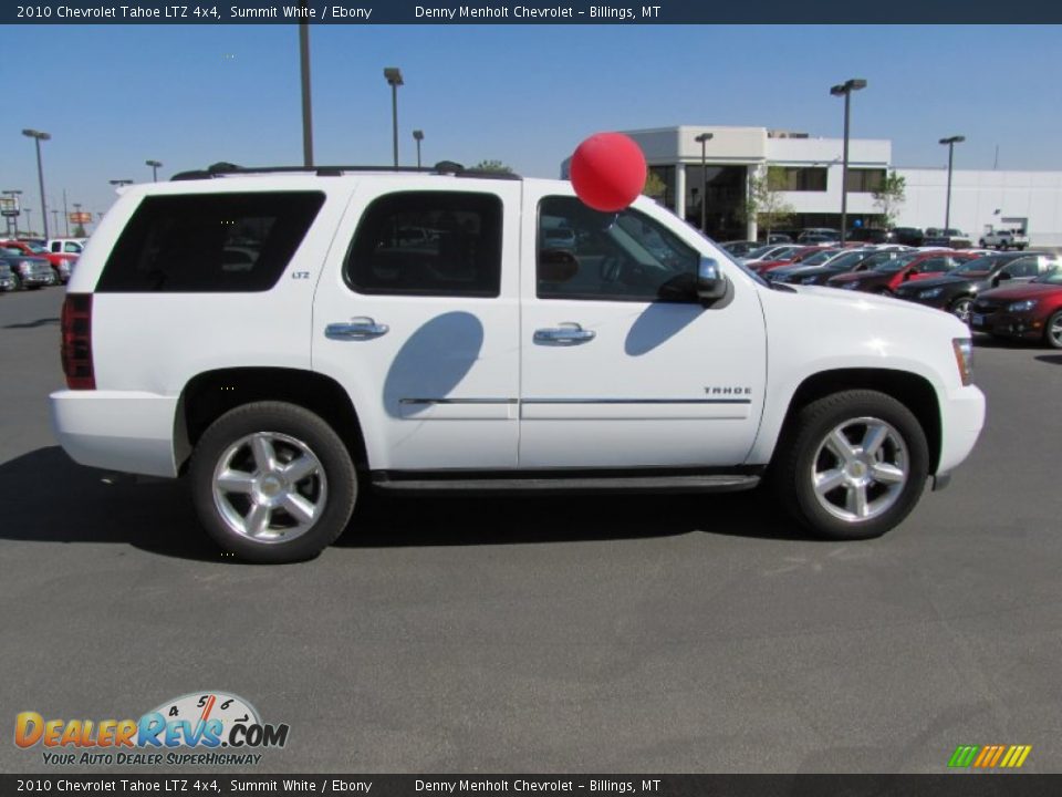 2010 Chevrolet Tahoe LTZ 4x4 Summit White / Ebony Photo #6
