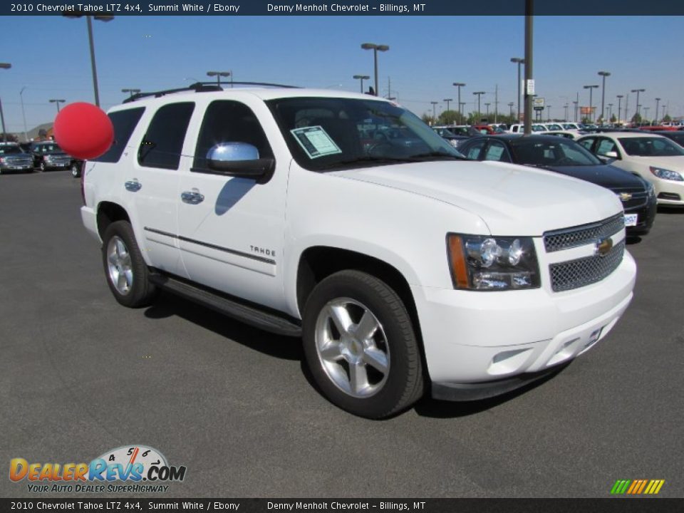 2010 Chevrolet Tahoe LTZ 4x4 Summit White / Ebony Photo #7