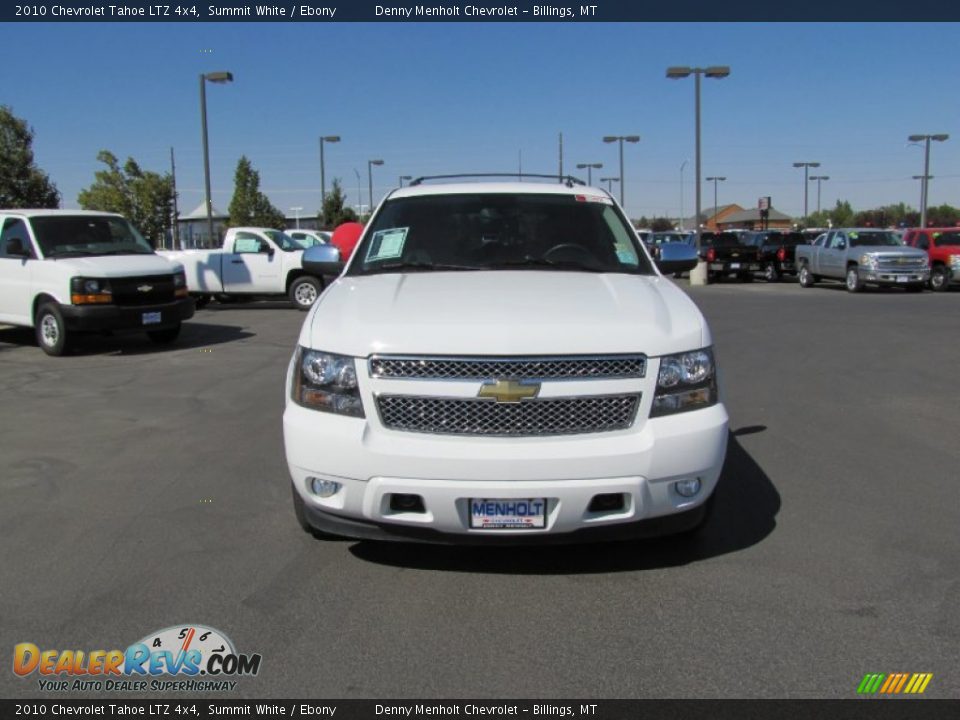2010 Chevrolet Tahoe LTZ 4x4 Summit White / Ebony Photo #8