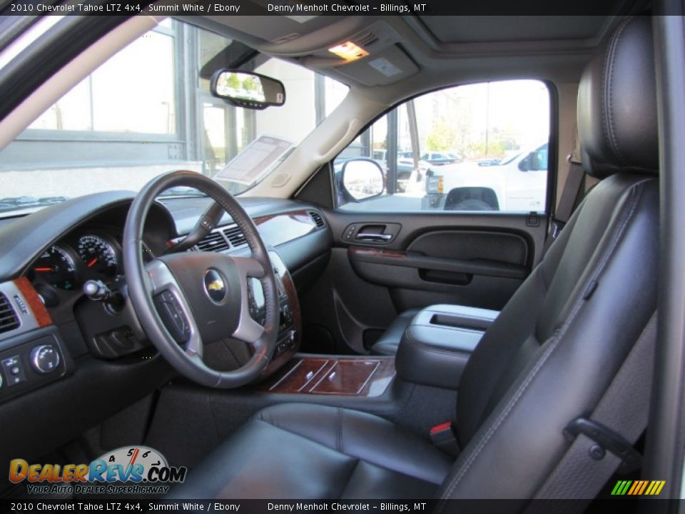 2010 Chevrolet Tahoe LTZ 4x4 Summit White / Ebony Photo #16