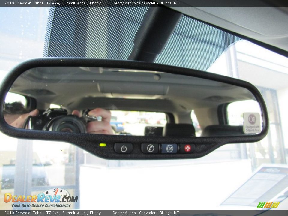 2010 Chevrolet Tahoe LTZ 4x4 Summit White / Ebony Photo #29