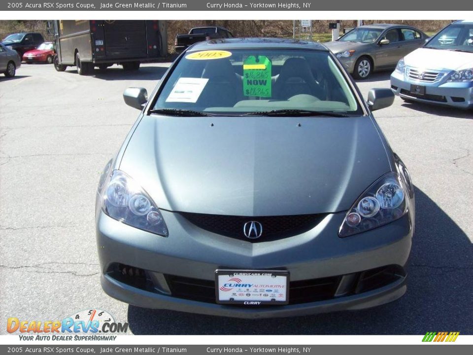 2005 Acura RSX Sports Coupe Jade Green Metallic / Titanium Photo #2