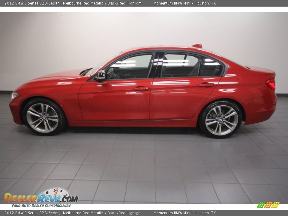 Melbourne Red Metallic 2012 BMW 3 Series 328i Sedan Photo #2