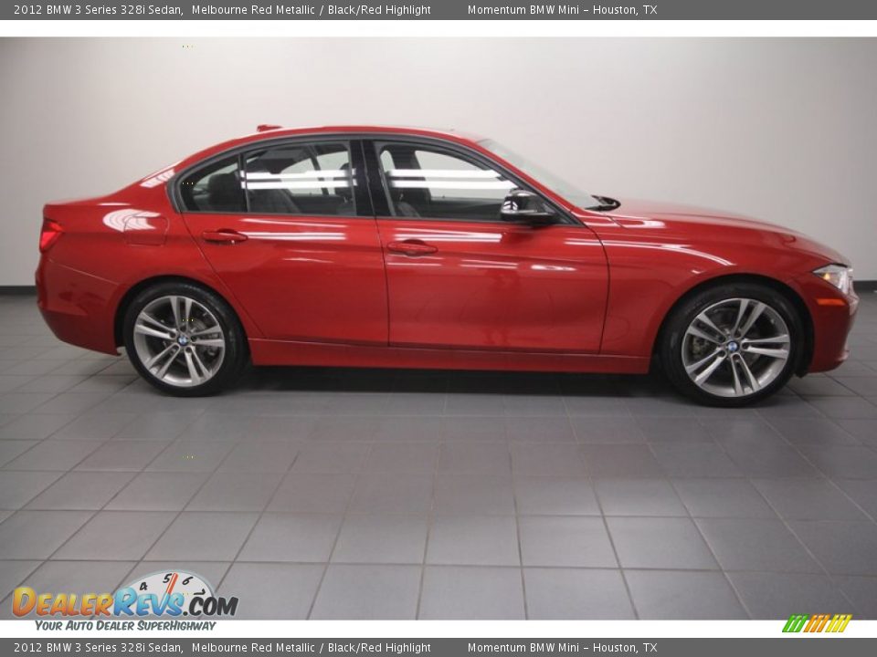 Melbourne Red Metallic 2012 BMW 3 Series 328i Sedan Photo #7