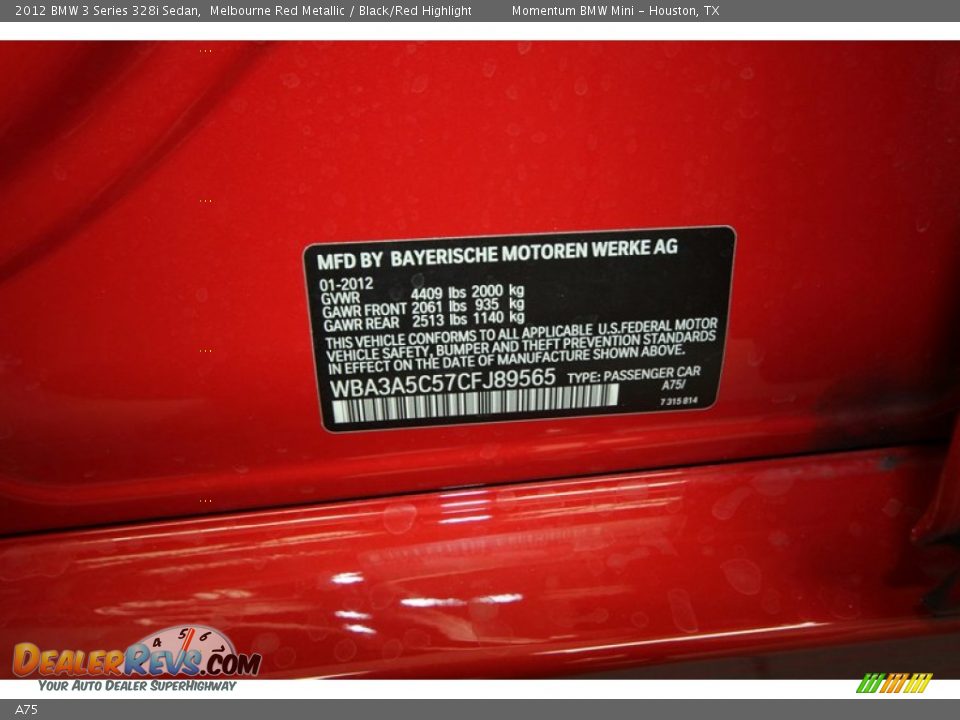 Bmw japan red color code #2