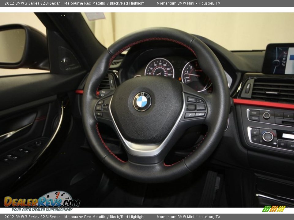 2012 BMW 3 Series 328i Sedan Steering Wheel Photo #31