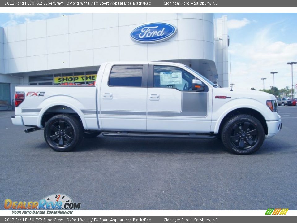 Oxford White 2012 Ford F150 FX2 SuperCrew Photo #2