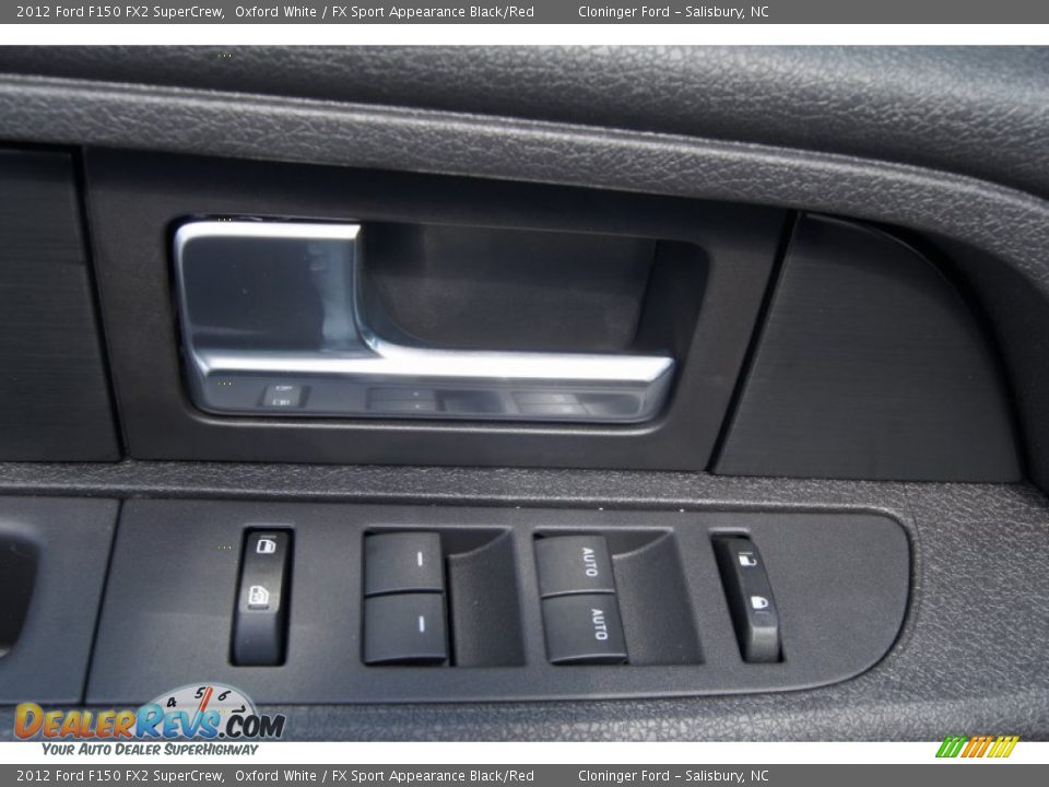 2012 Ford F150 FX2 SuperCrew Oxford White / FX Sport Appearance Black/Red Photo #9