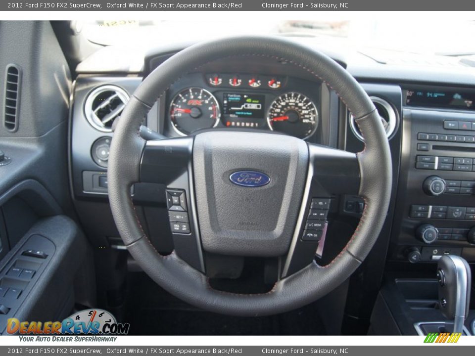2012 Ford F150 FX2 SuperCrew Steering Wheel Photo #27