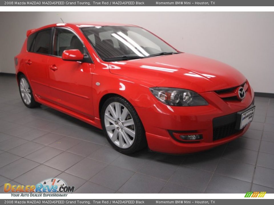 2008 Mazda MAZDA3 MAZDASPEED Grand Touring True Red / MAZDASPEED Black Photo #1