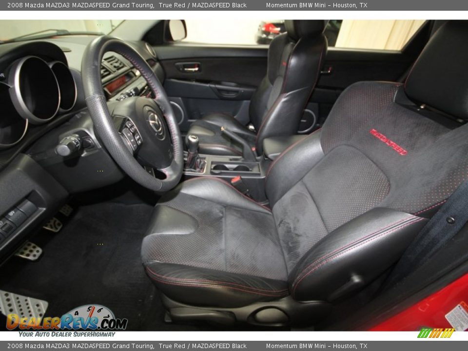 MAZDASPEED Black Interior - 2008 Mazda MAZDA3 MAZDASPEED Grand Touring Photo #3