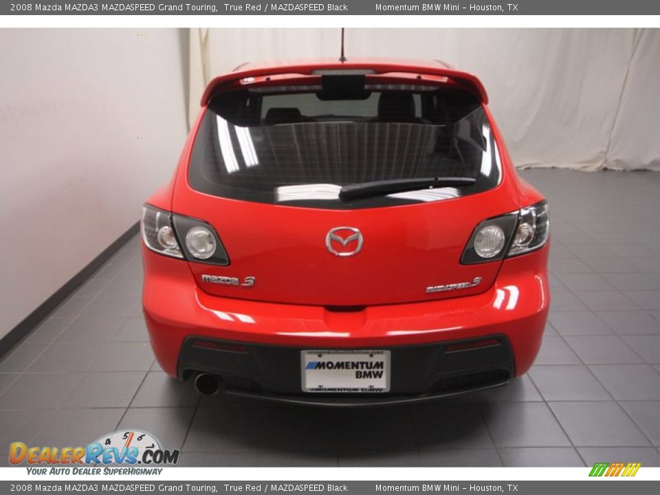 2008 Mazda MAZDA3 MAZDASPEED Grand Touring True Red / MAZDASPEED Black Photo #11