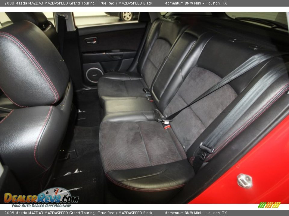 Rear Seat of 2008 Mazda MAZDA3 MAZDASPEED Grand Touring Photo #14