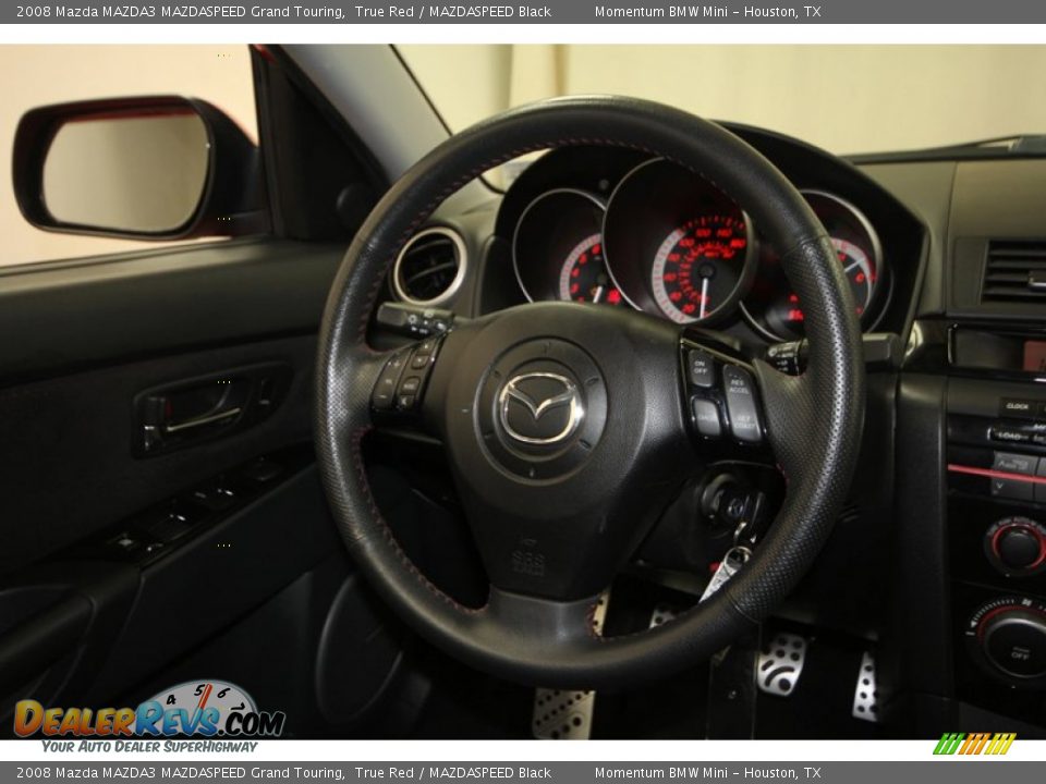 2008 Mazda MAZDA3 MAZDASPEED Grand Touring Steering Wheel Photo #30