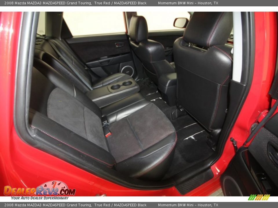 Rear Seat of 2008 Mazda MAZDA3 MAZDASPEED Grand Touring Photo #33