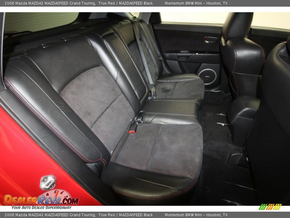 Rear Seat of 2008 Mazda MAZDA3 MAZDASPEED Grand Touring Photo #34