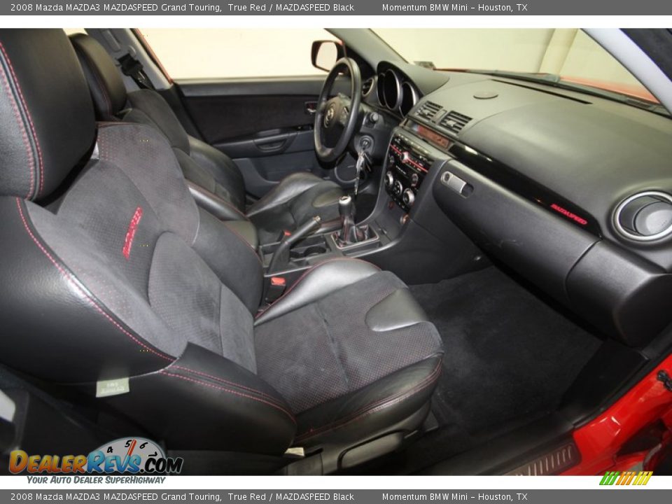 Front Seat of 2008 Mazda MAZDA3 MAZDASPEED Grand Touring Photo #35