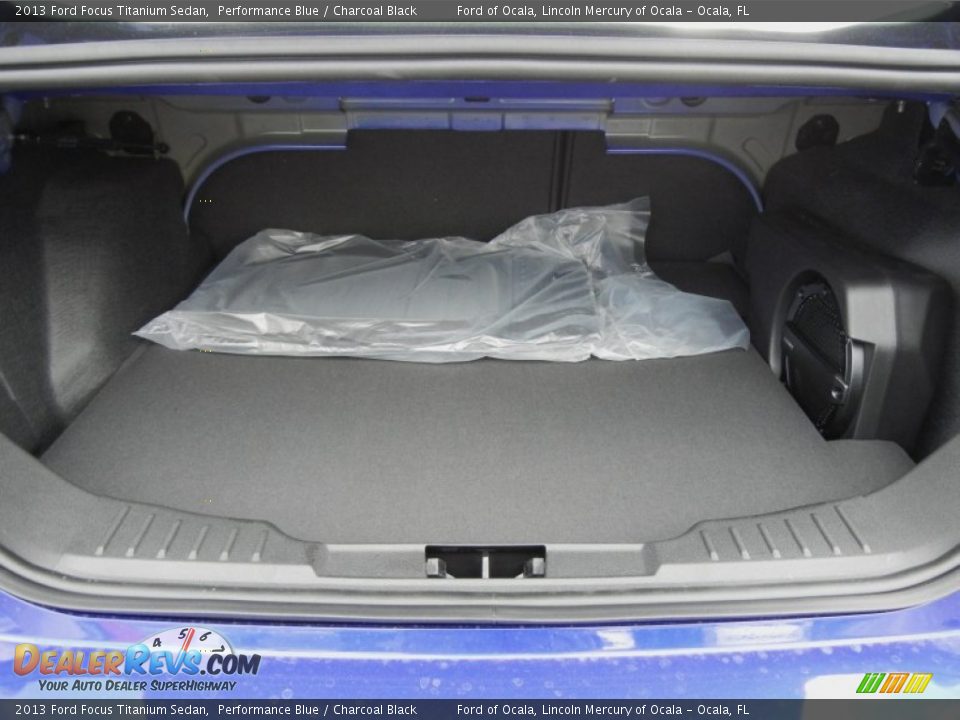 2013 Ford Focus Titanium Sedan Trunk Photo #11