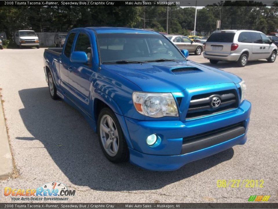 toyota tacoma x runner blue #5