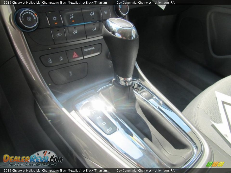 2013 Chevrolet Malibu LS Champagne Silver Metallic / Jet Black/Titanium Photo #15