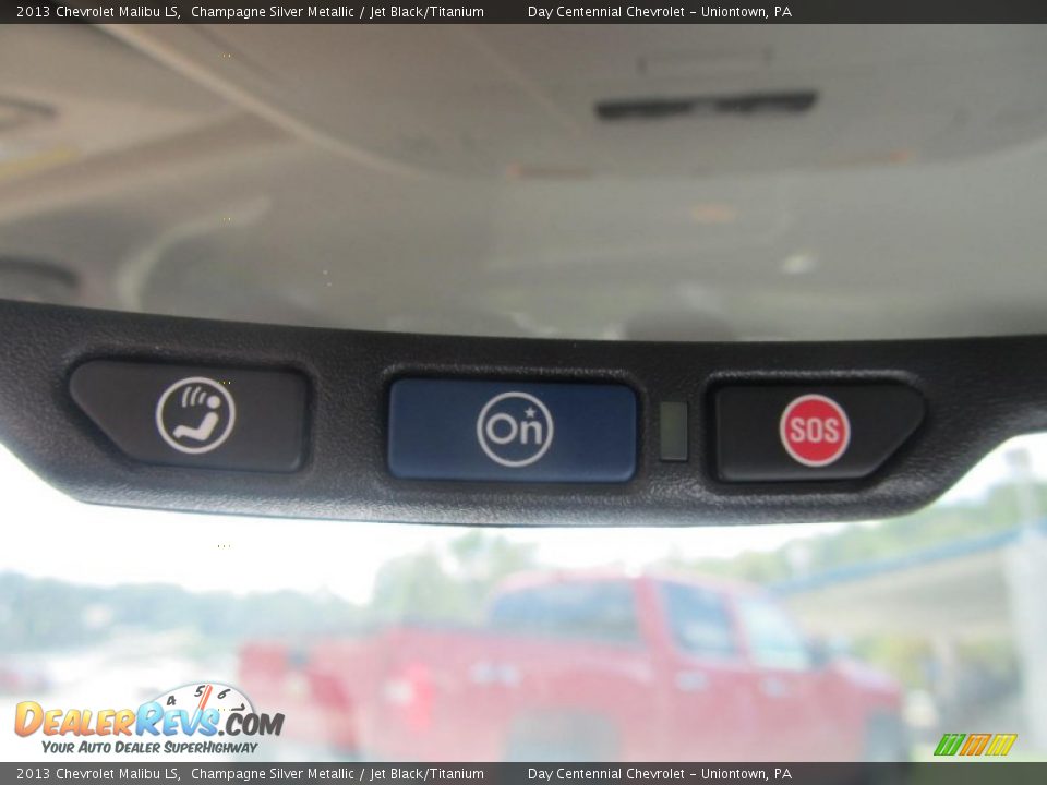 2013 Chevrolet Malibu LS Champagne Silver Metallic / Jet Black/Titanium Photo #16