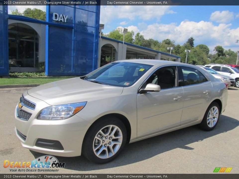 2013 Chevrolet Malibu LT Champagne Silver Metallic / Jet Black Photo #1