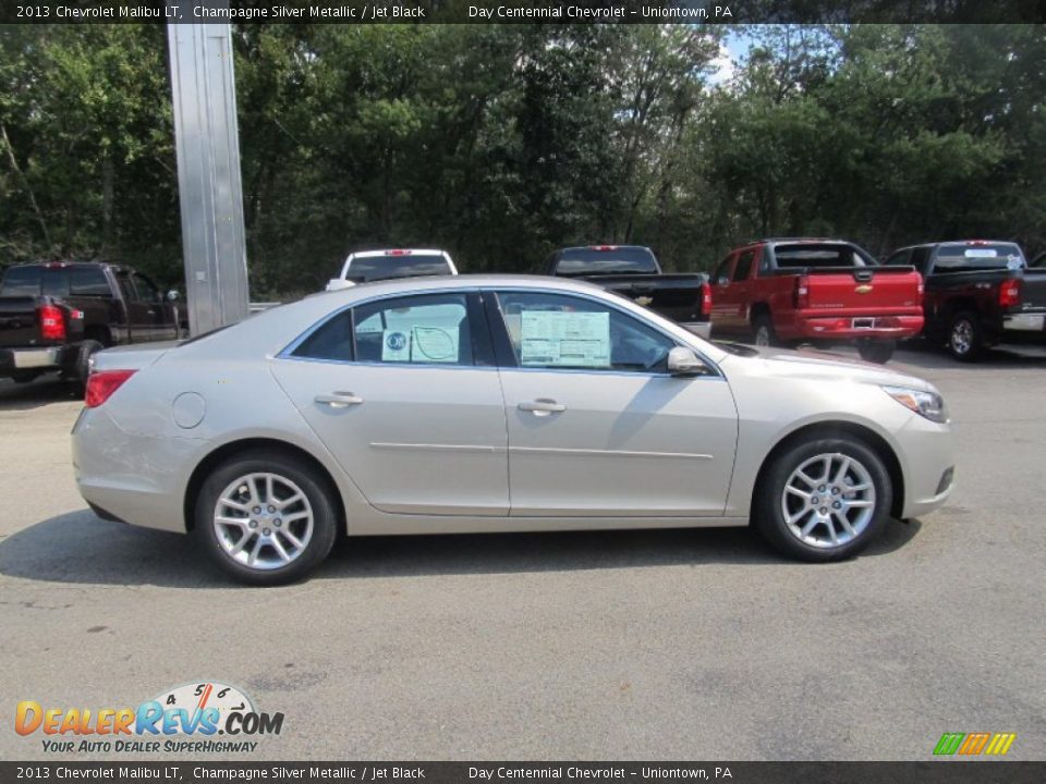 2013 Chevrolet Malibu LT Champagne Silver Metallic / Jet Black Photo #6