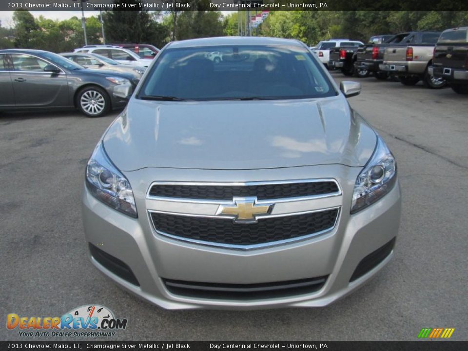 2013 Chevrolet Malibu LT Champagne Silver Metallic / Jet Black Photo #8