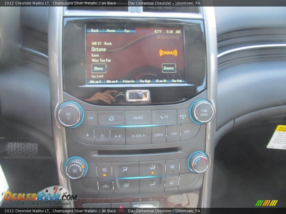 2013 Chevrolet Malibu LT Champagne Silver Metallic / Jet Black Photo #13