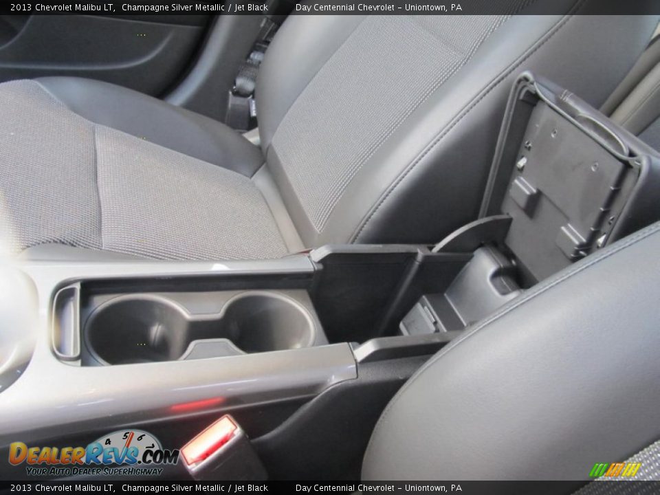 2013 Chevrolet Malibu LT Champagne Silver Metallic / Jet Black Photo #18