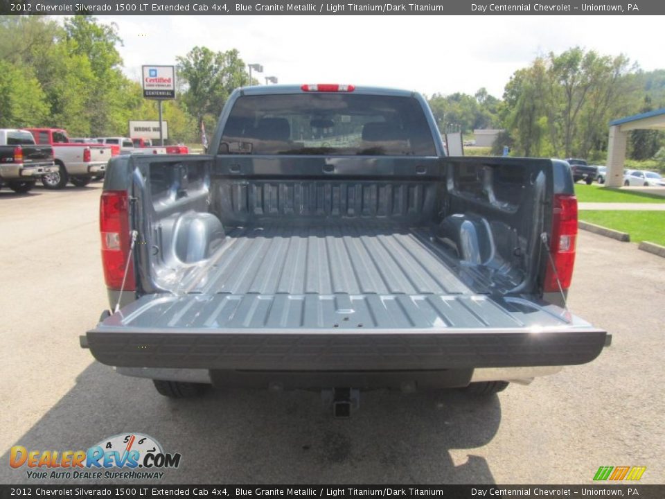 2012 Chevrolet Silverado 1500 LT Extended Cab 4x4 Blue Granite Metallic / Light Titanium/Dark Titanium Photo #6