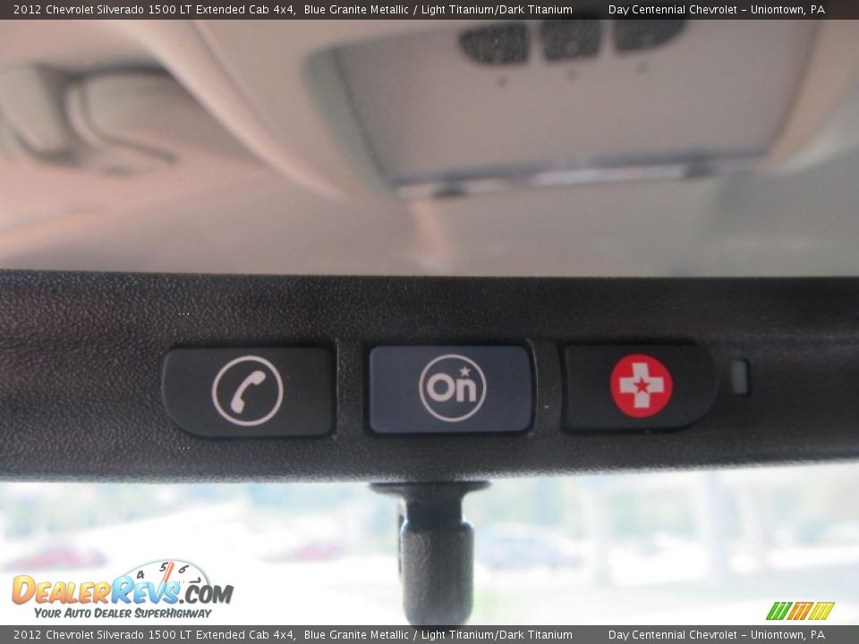 2012 Chevrolet Silverado 1500 LT Extended Cab 4x4 Blue Granite Metallic / Light Titanium/Dark Titanium Photo #17