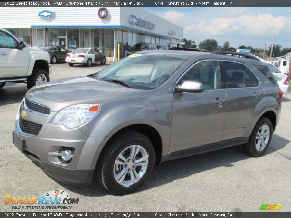 2012 Chevrolet Equinox LT AWD Graystone Metallic / Light Titanium/Jet Black Photo #1