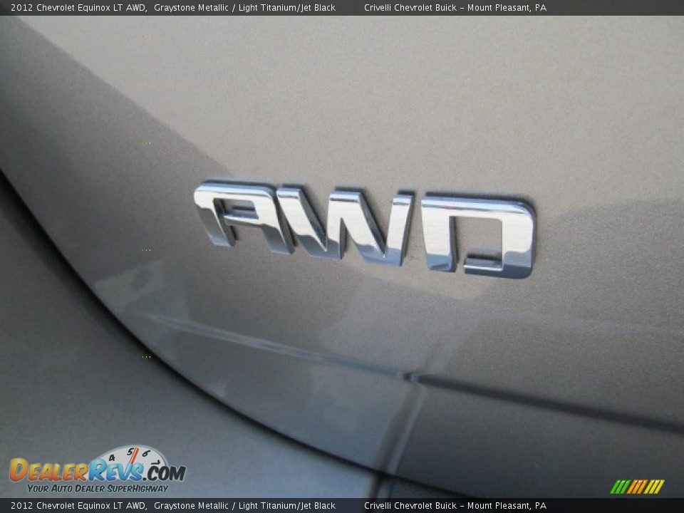 2012 Chevrolet Equinox LT AWD Graystone Metallic / Light Titanium/Jet Black Photo #6