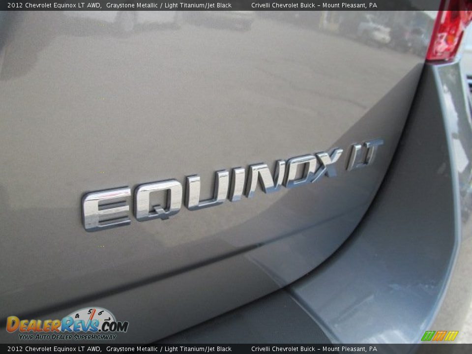 2012 Chevrolet Equinox LT AWD Graystone Metallic / Light Titanium/Jet Black Photo #7