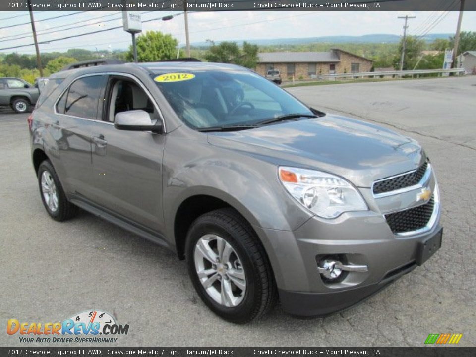 2012 Chevrolet Equinox LT AWD Graystone Metallic / Light Titanium/Jet Black Photo #11