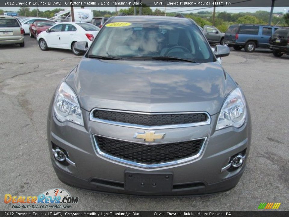 2012 Chevrolet Equinox LT AWD Graystone Metallic / Light Titanium/Jet Black Photo #12