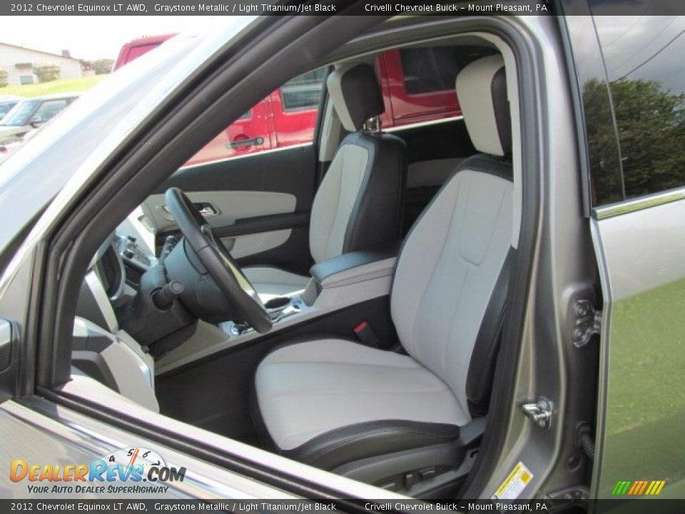 2012 Chevrolet Equinox LT AWD Graystone Metallic / Light Titanium/Jet Black Photo #16