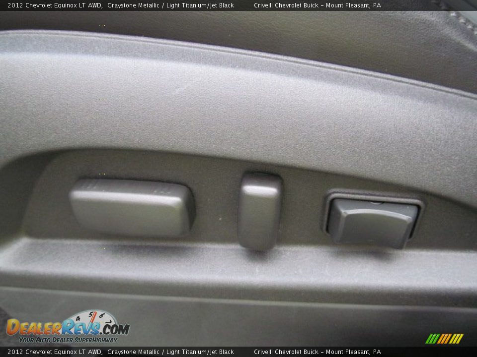 2012 Chevrolet Equinox LT AWD Graystone Metallic / Light Titanium/Jet Black Photo #17