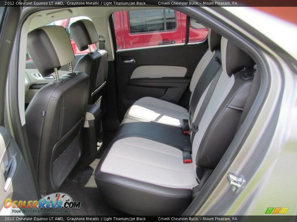 2012 Chevrolet Equinox LT AWD Graystone Metallic / Light Titanium/Jet Black Photo #18
