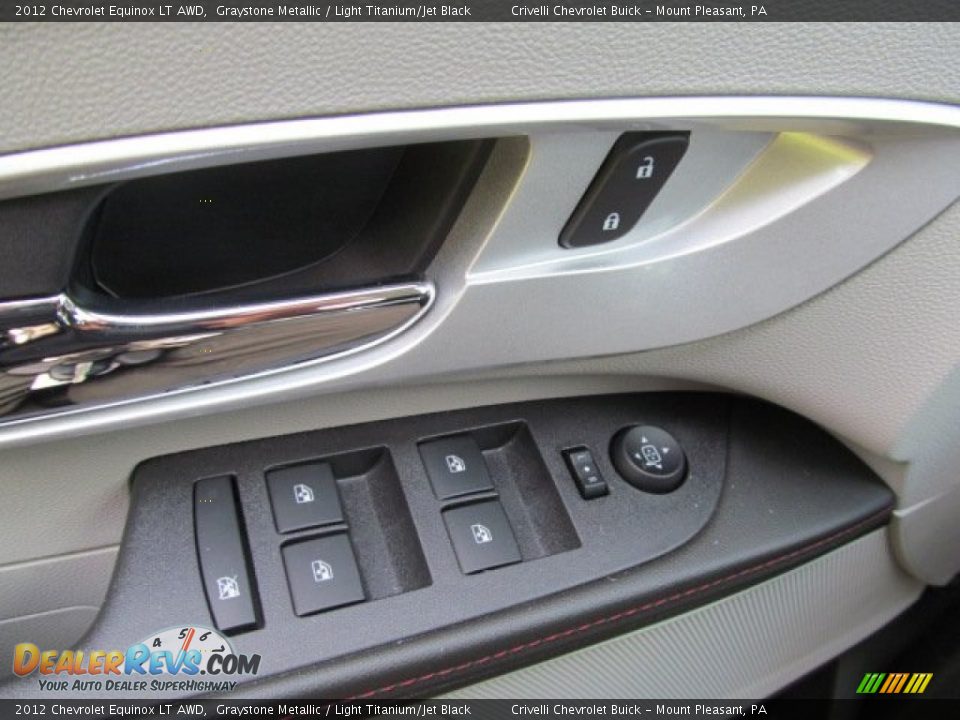 2012 Chevrolet Equinox LT AWD Graystone Metallic / Light Titanium/Jet Black Photo #20