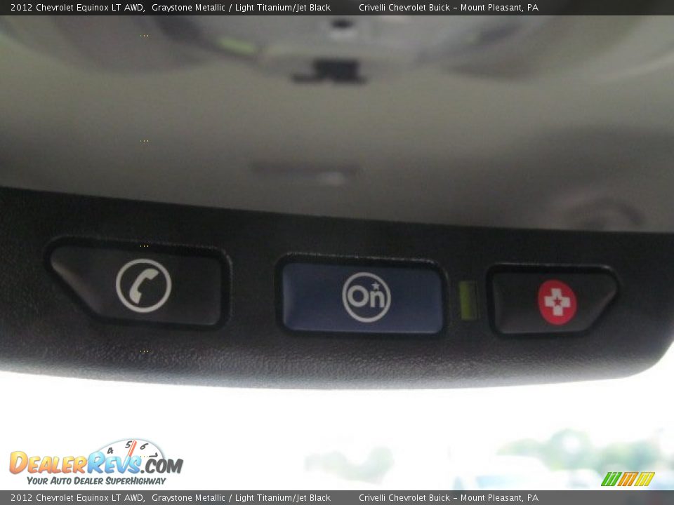 2012 Chevrolet Equinox LT AWD Graystone Metallic / Light Titanium/Jet Black Photo #24
