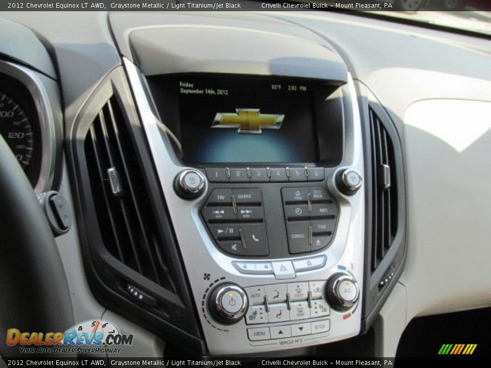 2012 Chevrolet Equinox LT AWD Graystone Metallic / Light Titanium/Jet Black Photo #27