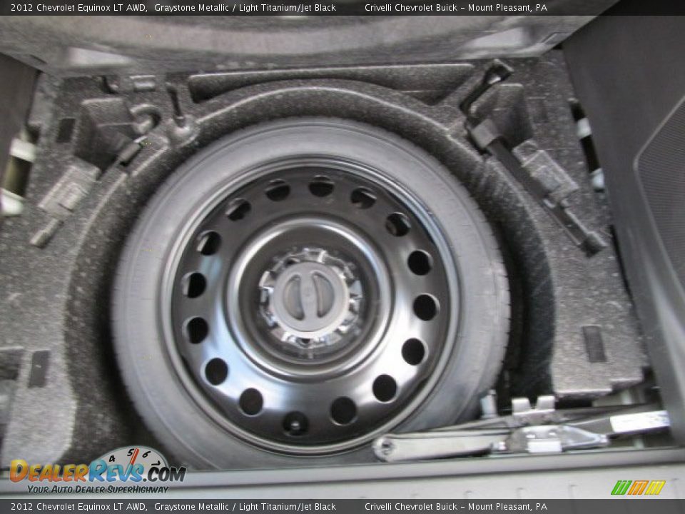2012 Chevrolet Equinox LT AWD Graystone Metallic / Light Titanium/Jet Black Photo #32