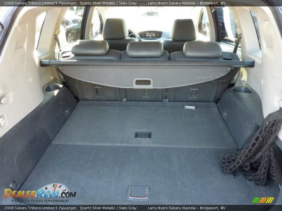 2008 Subaru Tribeca Limited 5 Passenger Quartz Silver Metallic / Slate Gray Photo #13
