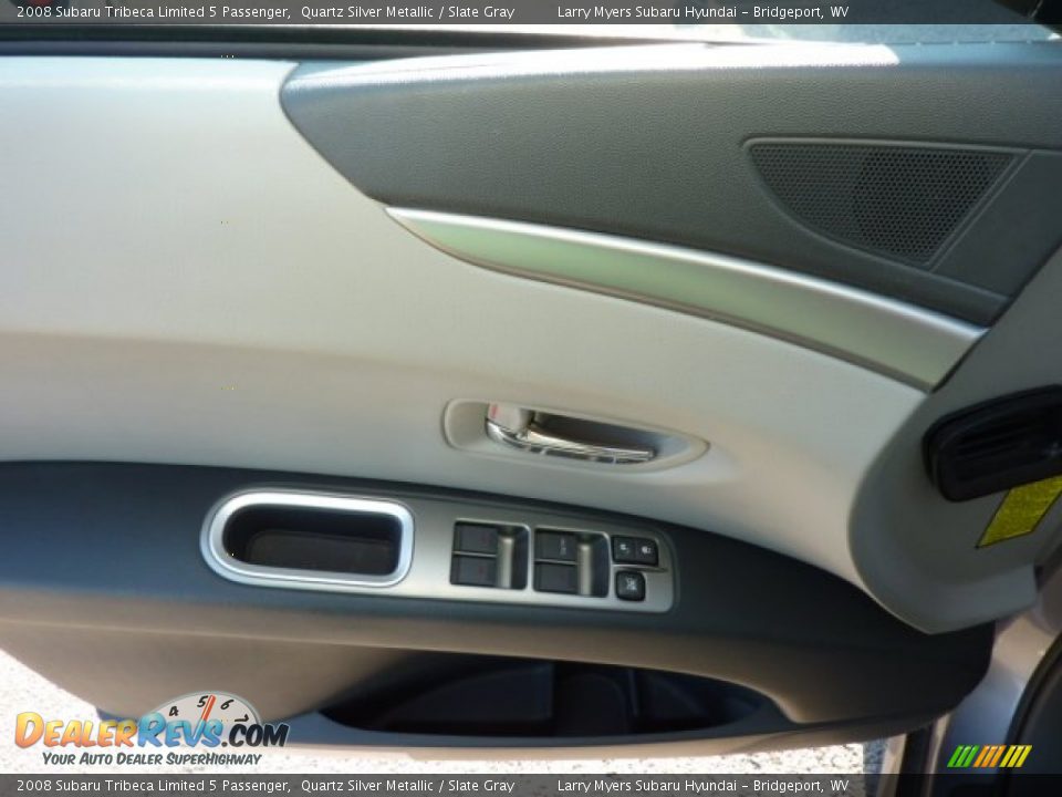 2008 Subaru Tribeca Limited 5 Passenger Quartz Silver Metallic / Slate Gray Photo #18