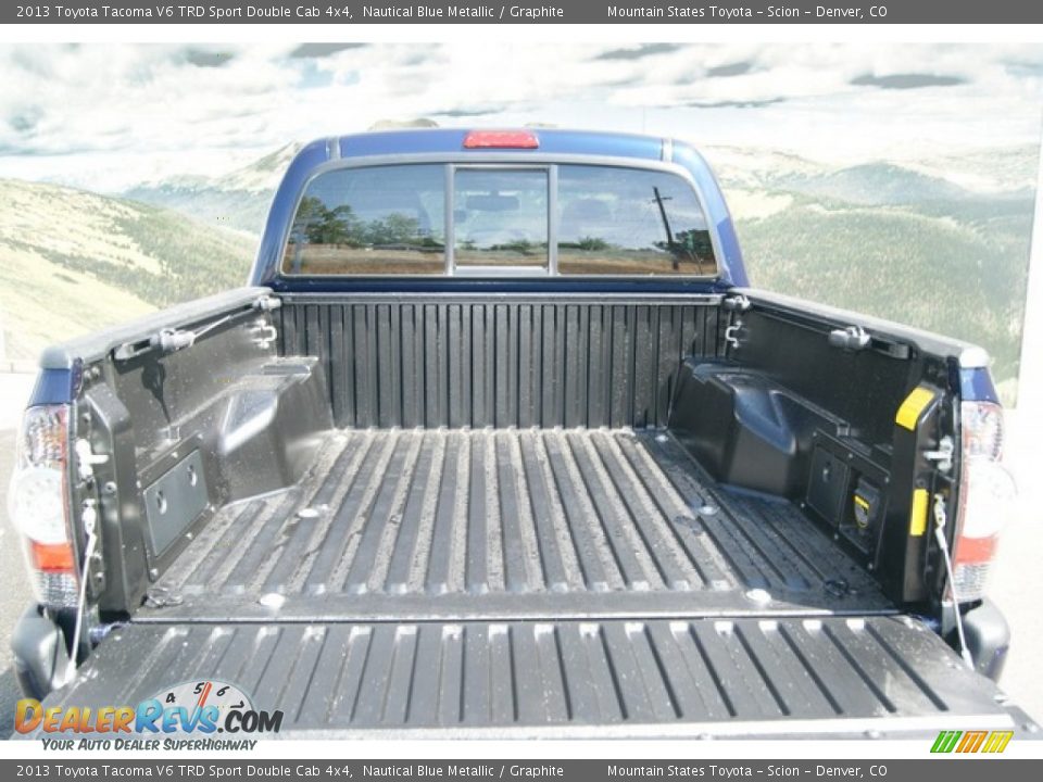 2013 Toyota Tacoma V6 TRD Sport Double Cab 4x4 Nautical Blue Metallic / Graphite Photo #8