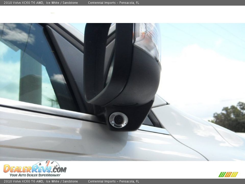 2010 Volvo XC60 T6 AWD Ice White / Sandstone Photo #14