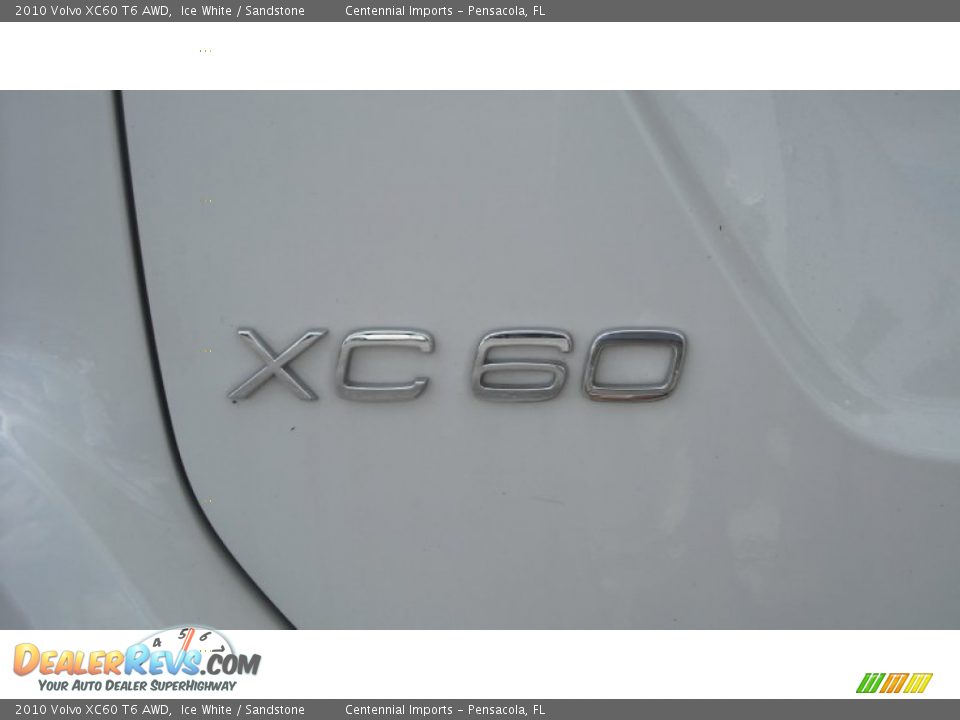 2010 Volvo XC60 T6 AWD Ice White / Sandstone Photo #15