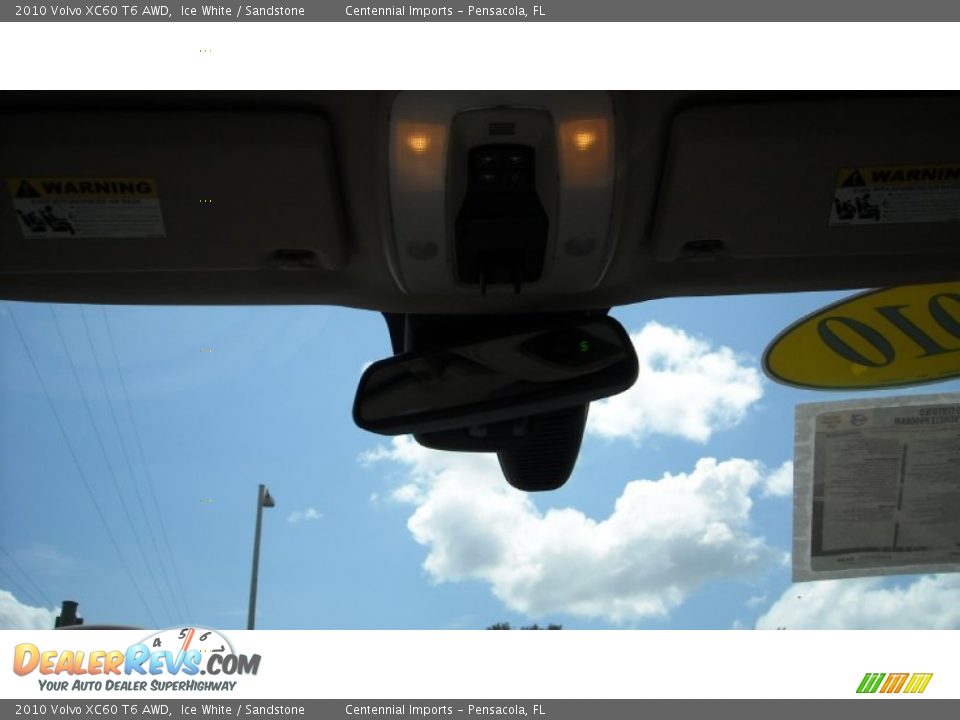 2010 Volvo XC60 T6 AWD Ice White / Sandstone Photo #23